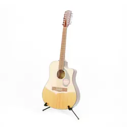 FENDER CD-60SCE DREADNOUGHT 12 STRING ACOUSTIC-ELECTRIC GUITAR - SKU#1860834