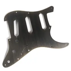 SSS GUITAR PICKGUARD BRONZE ALUMINUM SCRATCH PLATE FOR FENDER STRAT GUITAR