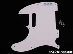 WHITE PICKGUARD TELECASTER
