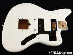 FENDER PLAYER II JAGUAR SERIES BODY, MODERN GUITAR PARTS ALDER POLAR WHITE