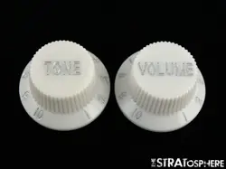 2 FENDER SQUIER CONTEMPORARY SPECIAL HT STRAT, GUITAR KNOBS WHITE