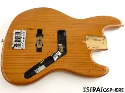 FENDER AMERICAN PROFESSIONAL II JAZZ BASS BODY + HARDWARE J ROASTED PINE