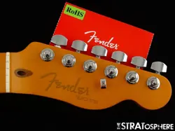 FENDER AMERICAN ULTRA II TELECASTER TELE NECK + LOCKING TUNERS USA 