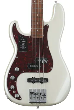 FENDER PLAYER PLUS ACTIVE PRECISION BASS GUITAR LEFT-HANDED - OLYMPIC PEARL WITH