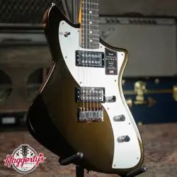 FENDER AMERICAN ULTRA II METEORA, EBONY FINGERBOARD - TEXAS TEA WITH DELUXE CASE