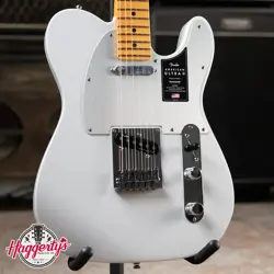 FENDER AMERICAN ULTRA II TELECASTER MAPLE FRETBOARD - AVALANCHE WITH HARDSHELL