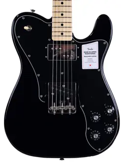 FENDER MADE IN JAPAN TRADITIONAL 70S TELECASTER CUSTOM 2024 BLACK