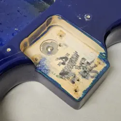 1992 FENDER USA STRAT PLUS BODY MIDNIGHT BLUE - AMERICAN ELECTRIC GUITAR 90S