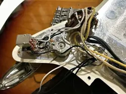 FENDER MEXICO STANDARD STRATOCASTER 2011 EQUIPPED WITH CUSTOM SHOP TEXAS SPECIAL