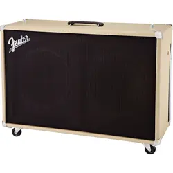 FENDER SUPER-SONIC 60 60W 2X12 GUITAR SPEAKER CABINET BLONDE STRAIGHT