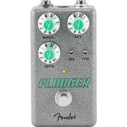 FENDER HAMMERTONE FLANGER EFFECTS PEDAL GRAY AND MINT