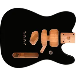 FENDER DELUXE TELECASTER ALDER BODY BLACK
