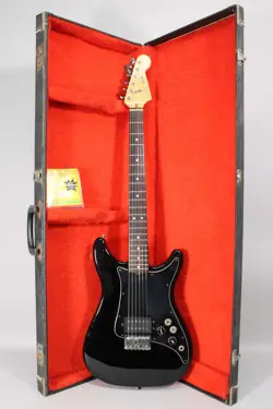 1981 FENDER LEAD I BLACK FINISH W/OHSC
