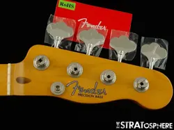 FENDER AV II AMERICAN VINTAGE 1954 PRECISION BASS P NECK & TUNERS 