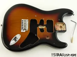 FENDER PLAYER PLUS SERIES STRATOCASTER STRAT BODY   HARDWARE SUNBURST