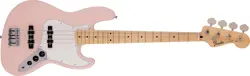 FENDER MADE IN JAPAN JUNIOR COLLECTION MAPLE SATIN SHELL PINK JAZZ BASS
