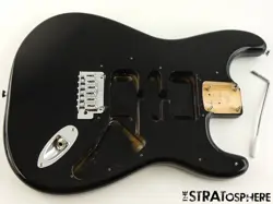 FENDER SQUIER AFFINITY SERIES STRATOCASTER STRAT BODY & HARDWARE BLACK