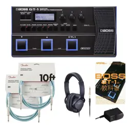 BOSS / GT-1 GT-1 TEXTBOOK + PERIPHERAL EQUIPMENT ITEM PURCHASE SET FENDER