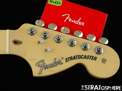 FENDER AMERICAN PERFORMER STRATOCASTER NECK & TUNERS USA, STRAT MAPLE!