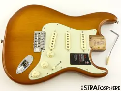 AMERICAN PERFORMER FENDER STRATOCASTER STRAT LOADED BODY HONEY BURST