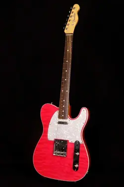 FENDER   ISHIBASHI FSR TRADITIONAL 60S CUSTOM TELECASTER TRANSLUCENT PINK