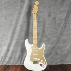 FENDER MIJ HERITAGE 50S STRATOCASTER MAPLE FINGERBOARD WHITE BLONDE   STORE