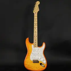 FENDER ISHIBASHI FSR MIJ TRADITIONAL 50S STRATOCASTER QUILTED MAPLE TOP ASH BA