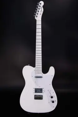 FENDER MADE IN JAPAN SILENT SIREN TELECASTER MAPLE ARCTIC WHITE   SAKAE