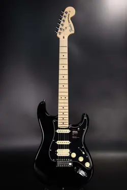 FENDER AMERICAN PERFORMER STRATOCASTER HSS MAPLE BLACK   SAKAE