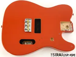 FENDER NOVENTA TELECASTER TELE BODY & HARDWARE GUITAR PARTS FIESTA RED