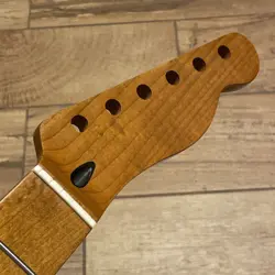 22 FRETS ROASTED MAPLE TELE TL ELECTRIC GUITAR NECK SATIN FOR FENDER TELECASTER