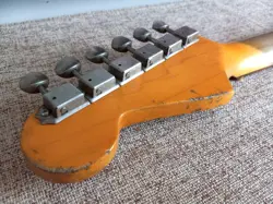 FENDER AMERICAN VINTAGE STRAT REISSUE 59 AGED CLAY DOTS NITRO RELIC STRATOCASTER