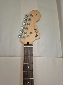 2005 FENDER STRATOCASTER STRAT SQUIER 70S HEADSTOCK GUITAR NECK NICE! LUTHIER
