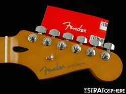 FENDER PLAYER PLUS SERIES STRATOCASTER STRAT NECK & LOCKING TUNERS 