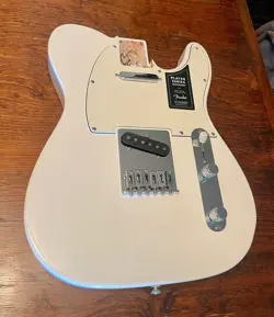 FENDER PLAYER LOADED TELECASTER BODY POLAR WHITE