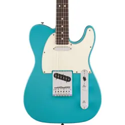 USED FENDER PLAYER II TELECASTER ROSEWOOD - AQUATONE BLUE