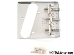 FENDER VINTERA II 60S TELECASTER THINLINE TELE BRIDGE 3 STEEL SADDLE CHROME
