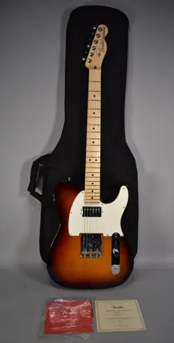 2020 FENDER AMERICAN PERFORMER TELECASTER HUM SUNBURST W/BAG