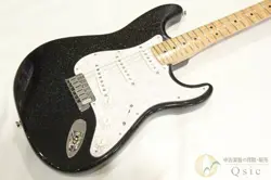 FENDER CUSTOM SHOP AMERICAN CLASSIC STRATOCASTER BLACK HOLOFLAKE 1996