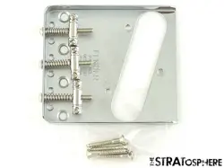 FENDER VINTERA II 60S TELECASTER TELE BRIDGE 3 STEEL SADDLE CHROME