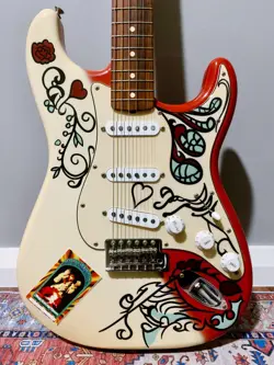 FENDER JIMI HENDRIX SIGNATURE MONTEREY STRATOCASTER  LIMITED EDITION