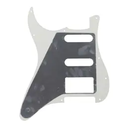 STRAT STRATOCASTER HSS HUMBUCKER GUITAR PICKGUARD SCRATCH PLATE FITS FENDER USA