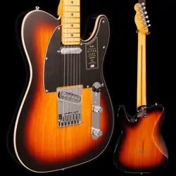 FENDER AMERICAN ULTRA LUXE TELECASTER, MAPLE FB, 2-COLOR SUNBURST