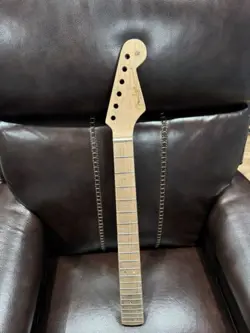 MAPLE RELIC W ABALONE INLAYS - NEW GUITAR NECK - FITS FENDER CUSTOM SHOP STRAT 2