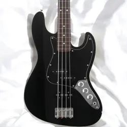 FENDER JAPAN AJB-58 BLK ELECTRIC BASS GUITAR - USED, GOOD CONDITION, ORIGINAL C
