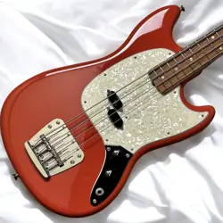 FENDER VINTERA '60S MUSTANG ELECTRIC BASS - USED, VINTAGE STYLE SOUND