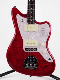 FENDER 2024 COLLECTION MADE IN JAPAN HYBRID II JAZZMASTER QUILT RED BERYL