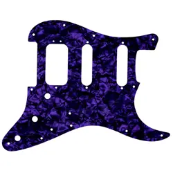 PICKGUARD FOR FENDER AMERICAN DELUXE STRATOCASTER PURPLE PEARL