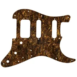 PICKGUARD FOR FENDER AMERICAN DELUXE STRATOCASTER BROWN PEARL