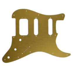 STRATOCASTER SIMULATED GOLD